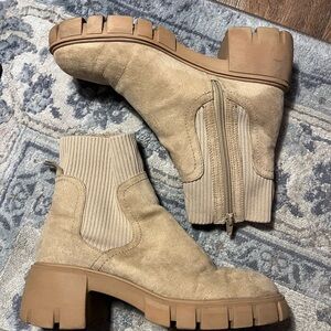 Falls Creek Women's Short Ankle Suede Bootie